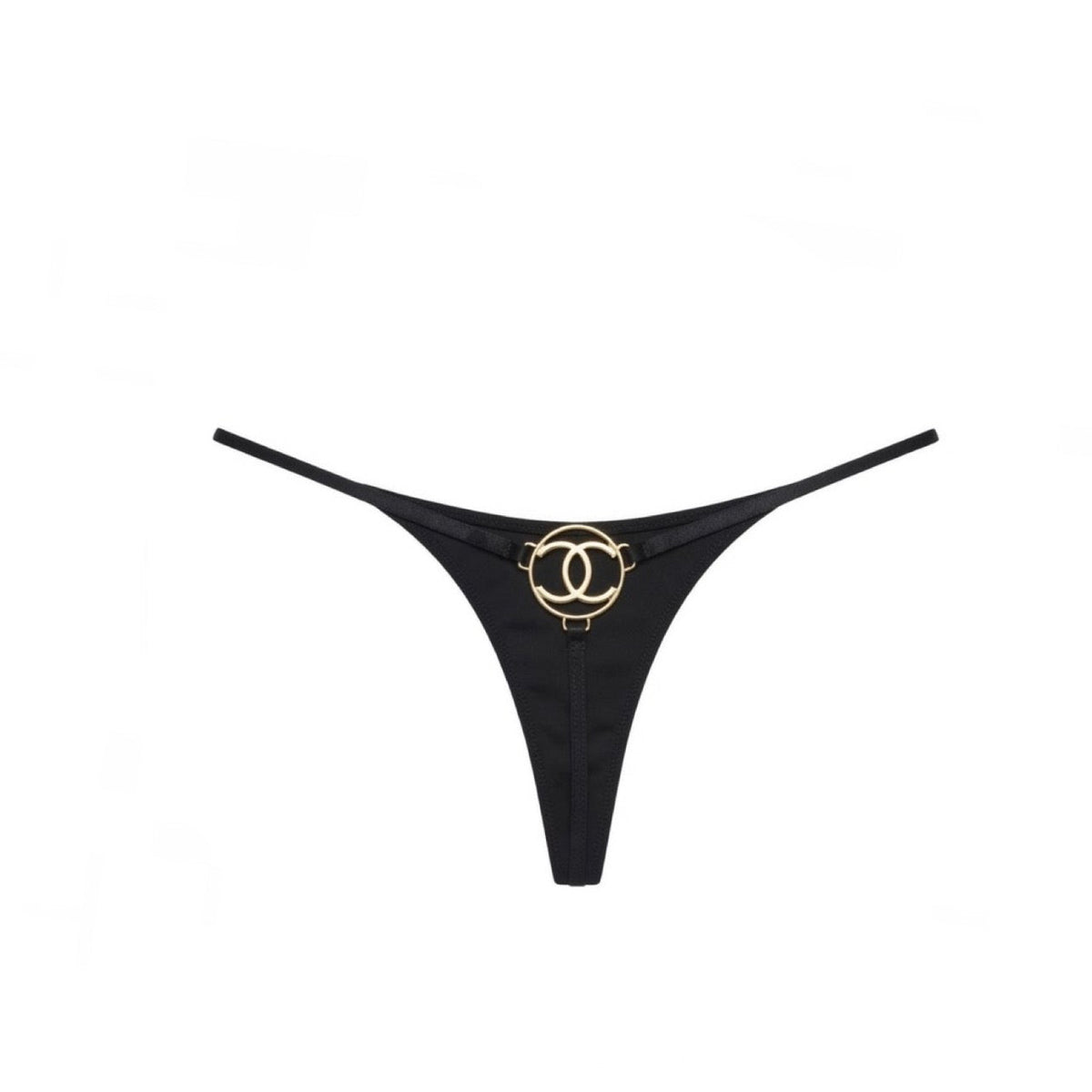 CC thongs svart